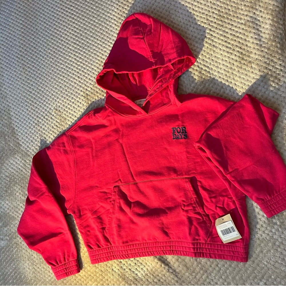 For Days Sweatshirt in Bright Rose